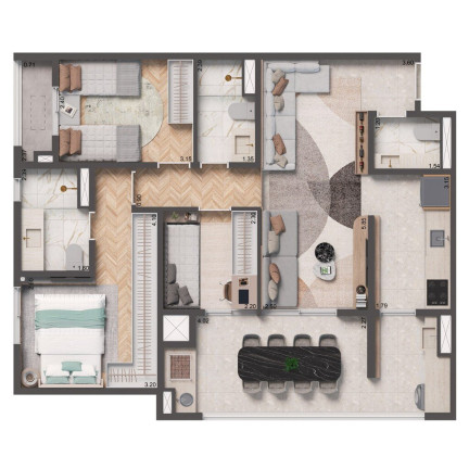Imagem Apartamento com 2 Quartos à Venda, 69 m² em Vila Palmeiras - São Paulo