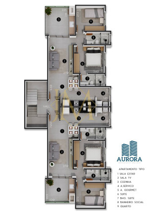 Imagem Apartamento com 3 Quartos à Venda,  em Jardim Primavera - Timóteo