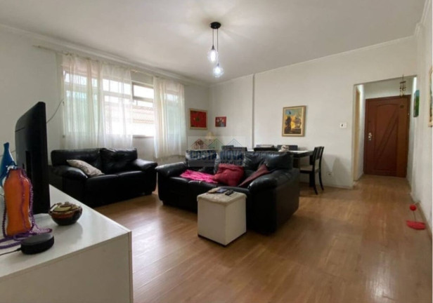Apartamento com 3 Quartos à Venda, 136 m² em José Menino - Santos