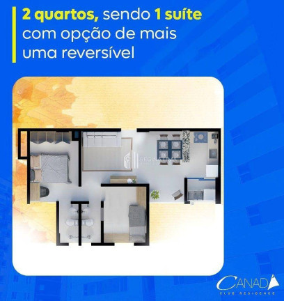 Imagem Apartamento com 2 Quartos à Venda, 48 m² em Cristo Rei - Teresina