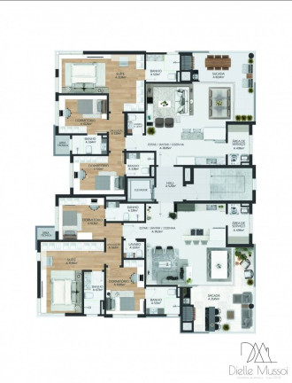 Imagem Apartamento com 3 Quartos à Venda, 137 m²