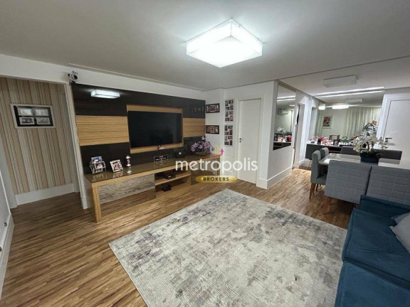 Apartamento com 3 Quartos à Venda, 94 m² em Jardim - Santo André