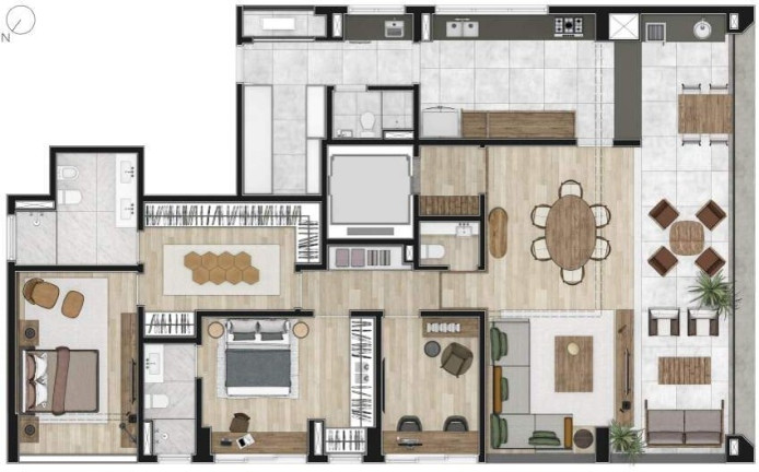 Imagem Apartamento com 3 Quartos à Venda, 371 m² em Pinheiros - São Paulo Imagem Apartamento com 3 Quartos à Venda, 371 m² em Pinheiros - São Paulo