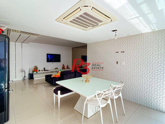 Imagem Apartamento com 3 Quartos à Venda, 123 m² em Ponta Da Praia - Santos