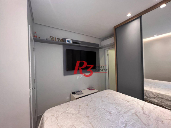 Imagem Apartamento com 2 Quartos para Alugar, 62 m² em Gonzaga - Santos