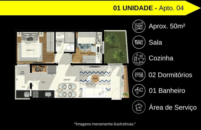 Imagem Apartamento com 2 Quartos à Venda, 35 m² em Jardim Nossa Senhora Do Carmo - São Paulo