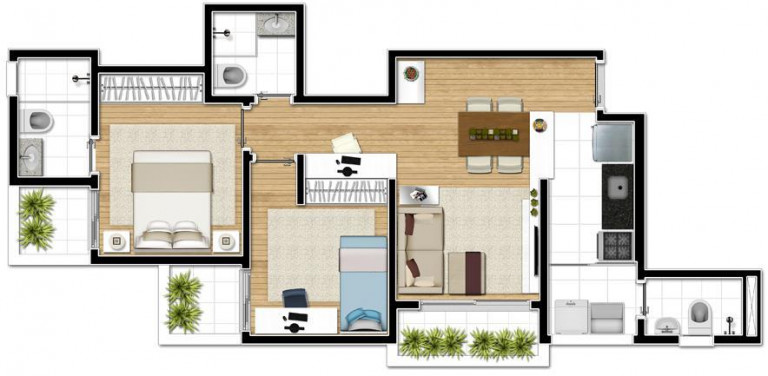 Imagem Apartamento com 2 Quartos à Venda, 60 m² em Santana - São Paulo Imagem Apartamento com 2 Quartos à Venda, 60 m² em Santana - São Paulo