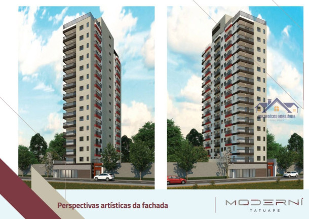 Apartamento com 2 Quartos à Venda, 33 m² em Tatuapé - São Paulo