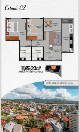 Imagem Apartamento com 2 Quartos à Venda, 71 m² em Centro - Guarapari Imagem Apartamento com 2 Quartos à Venda, 71 m² em Centro - Guarapari