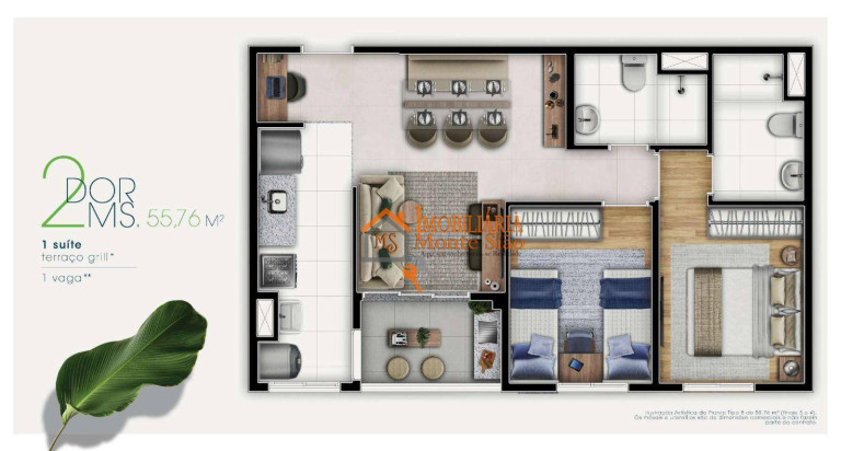Imagem Apartamento com 2 Quartos à Venda, 55 m² em Vila Rosália - Guarulhos Imagem Apartamento com 2 Quartos à Venda, 55 m² em Vila Rosália - Guarulhos