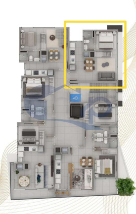 Imagem Apartamento com 1 Quarto à Venda, 33 m² em Praia Da Cal - Torres Imagem Apartamento com 1 Quarto à Venda, 33 m² em Praia Da Cal - Torres