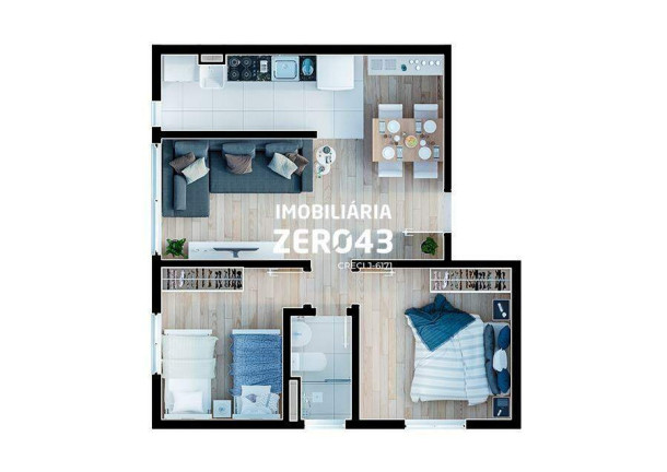 Imagem Apartamento com 2 Quartos à Venda, 47 m² em Jardim Maria Celina - Londrina Imagem Apartamento com 2 Quartos à Venda, 47 m² em Jardim Maria Celina - Londrina