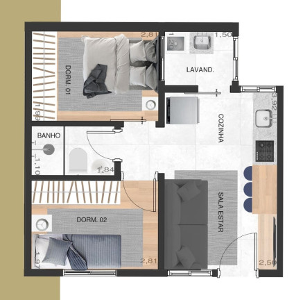 Imagem Apartamento com 2 Quartos à Venda, 34 m² em Chácara Santo Antônio (zona Leste) - São Paulo Imagem Apartamento com 2 Quartos à Venda, 34 m² em Chácara Santo Antônio (zona Leste) - São Paulo
