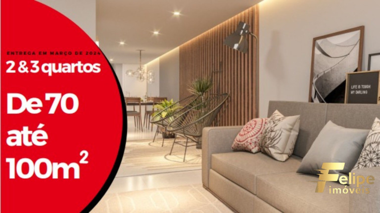 Imóvel com 2 Quartos à Venda, 70 m² em Bento Ferreira - Vitória