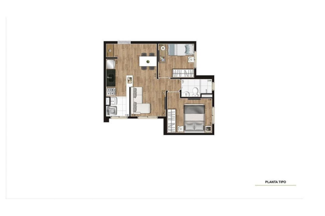 Imagem Apartamento com 2 Quartos à Venda, 41 m² em Vila Das Belezas - São Paulo