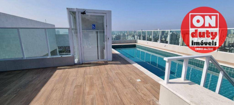 Apartamento com 2 Quartos à Venda, 55 m² em Marapé - Santos