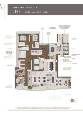 Imagem Apartamento com 4 Quartos à Venda, 515 m² em Jardim Guedala - São Paulo