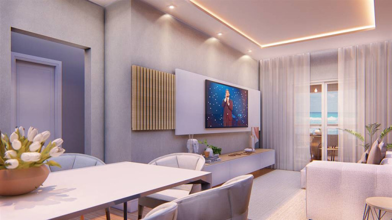 Imagem Apartamento com 2 Quartos à Venda, 72 m² em Guilhermina - Praia Grande