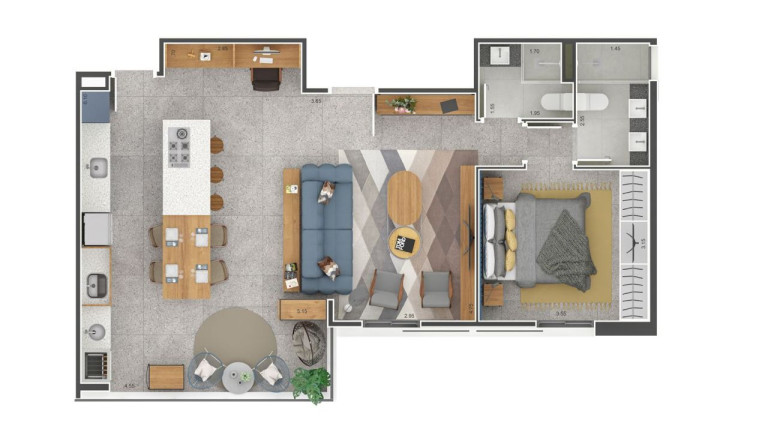 Imagem Apartamento com 2 Quartos à Venda, 79 m² em Fazenda Santa Petronilla - Bragança Paulista Imagem Apartamento com 2 Quartos à Venda, 79 m² em Fazenda Santa Petronilla - Bragança Paulista