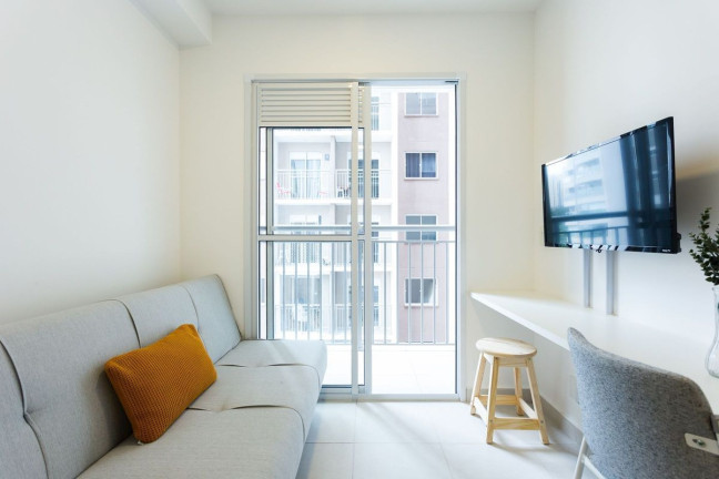 Imagem Apartamento com 1 Quarto para Alugar, 28 m² em Chácara Santo Antônio - São Paulo