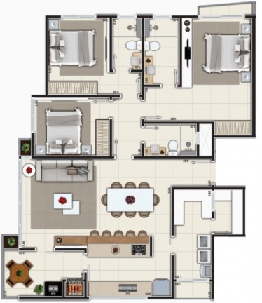 Imagem Imóvel com 3 Quartos à Venda, 110 m² em Alto Da Glória - Curitiba Imagem Imóvel com 3 Quartos à Venda, 110 m² em Alto Da Glória - Curitiba