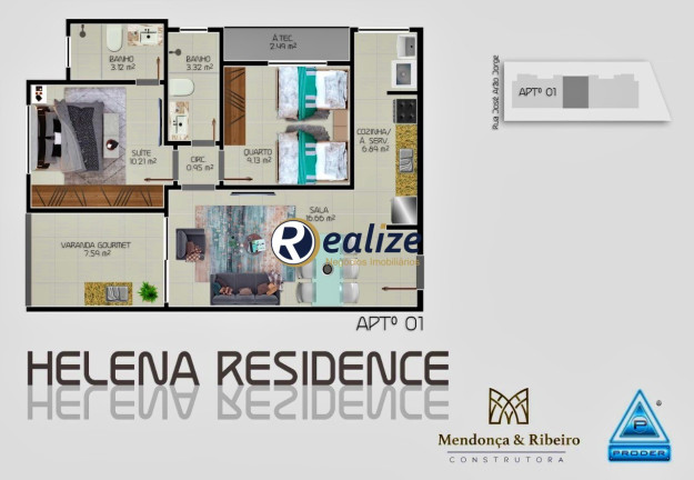 Imagem Imóvel com 2 Quartos à Venda, 60 m² em Muquiçaba - Guarapari Imagem Imóvel com 2 Quartos à Venda, 60 m² em Muquiçaba - Guarapari