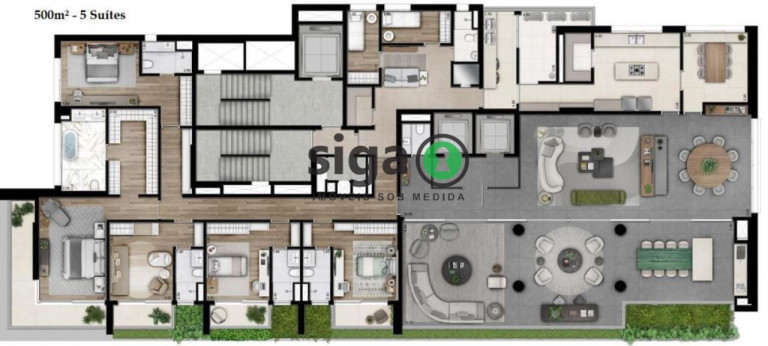 Imagem Apartamento com 5 Quartos à Venda, 500 m² em Vila Nova Conceição - São Paulo Imagem Apartamento com 5 Quartos à Venda, 500 m² em Vila Nova Conceição - São Paulo