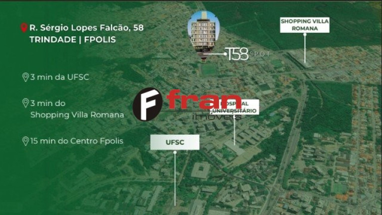Imagem Apartamento com 1 Quarto à Venda, 27 m² em Trindade - Florianópolis