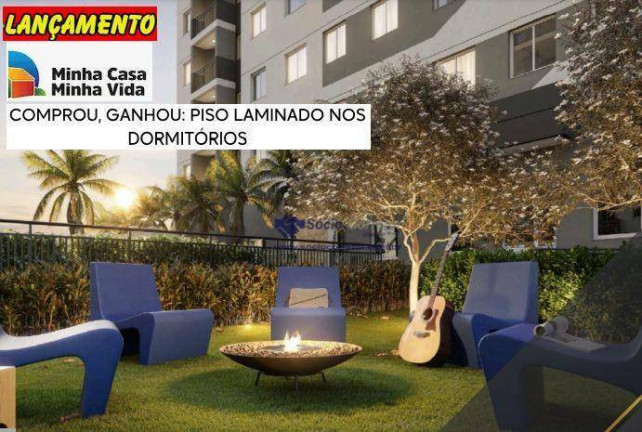 Apartamento com 2 Quartos à Venda, 34 m² em Ponte Grande - Guarulhos