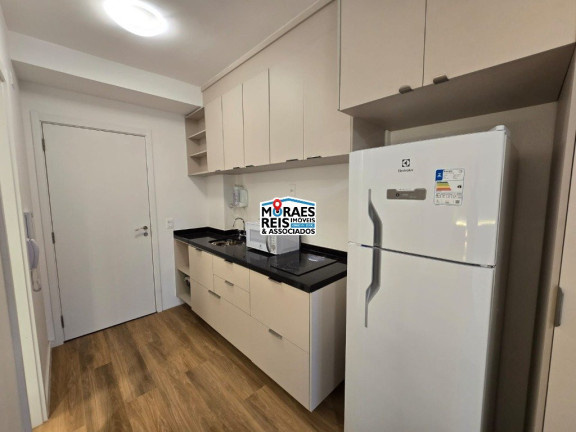 Imagem Apartamento com 1 Quarto para Alugar, 31 m² em Santo Amaro - São Paulo