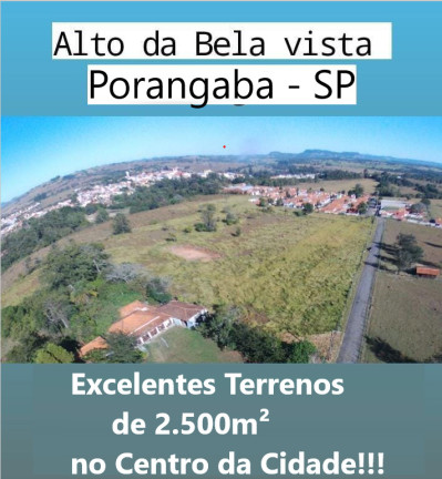 Terreno à Venda, 2.500 m² em Alto Da Bela Vista  - Porangaba