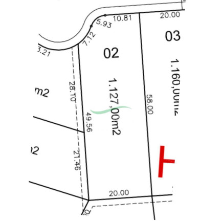 Terreno à Venda, 1.127 m² em Centro - Cabreúva