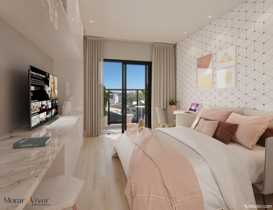 Imagem Imóvel com 1 Quarto à Venda, 22 m² em Centro - Curitiba