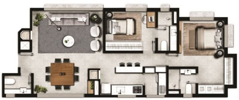 Imagem Cobertura com 3 Quartos à Venda, 158 m² em Petrópolis - Porto Alegre