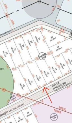 Terreno à Venda, 518 m² em São Luiz - Pato Branco