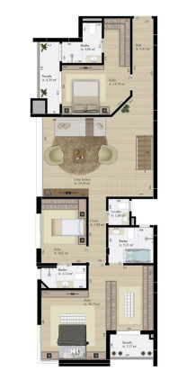 Imagem Apartamento com 2 Quartos à Venda, 229 m² em Interlagos - Caxias Do Sul