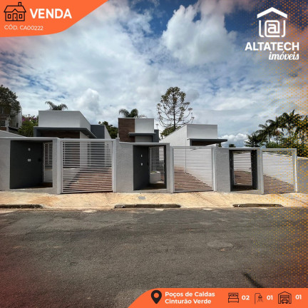 Casa com 2 Quartos à Venda, 111 m² em Chácaras Poços De Caldas - Poços De Caldas