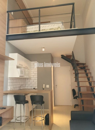 Imóvel com 1 Quarto para Alugar, 40 m² em Brooklin Paulista - São Paulo