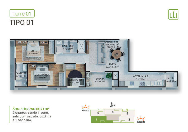 Imagem Apartamento com 2 Quartos à Venda, 69 m² em Varzea - Itapema Imagem Apartamento com 2 Quartos à Venda, 69 m² em Varzea - Itapema