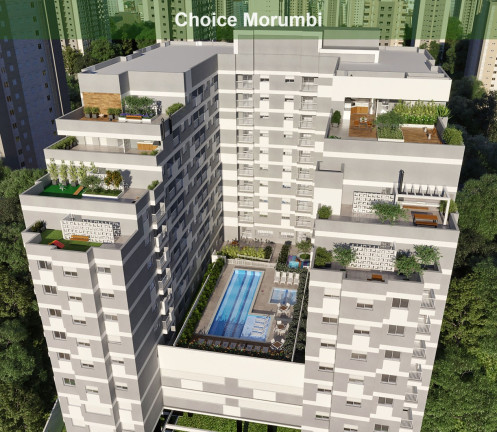 Imóvel com 1 Quarto à Venda, 26 m² em Morumbi - São Paulo