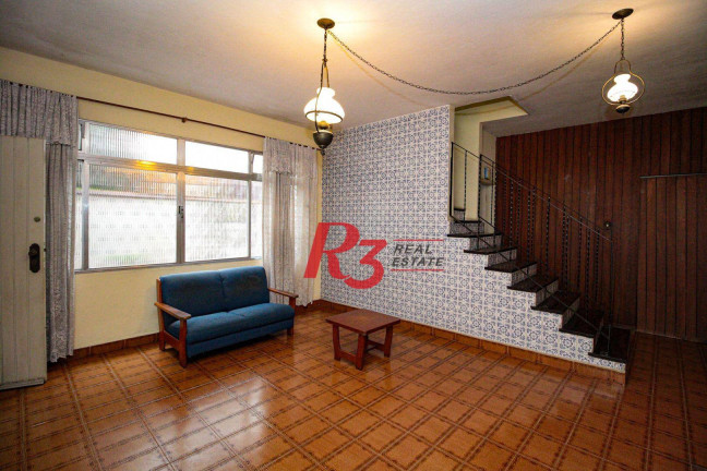 Imagem Sobrado com 4 Quartos à Venda, 261 m² em Encruzilhada - Santos