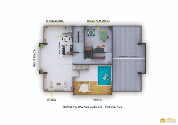 Imagem Apartamento com 2 Quartos à Venda, 57 m² em Perequê Açu - Ubatuba
