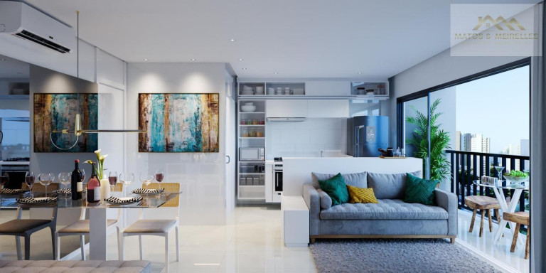 Imagem Apartamento com 2 Quartos à Venda, 59 m² em Joaquim Távora - Fortaleza