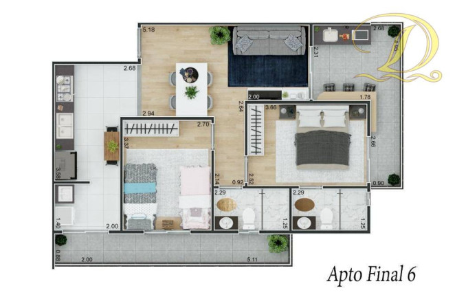 Imagem Apartamento com 2 Quartos à Venda, 74 m² em Canto Do Forte - Praia Grande Imagem Apartamento com 2 Quartos à Venda, 74 m² em Canto Do Forte - Praia Grande