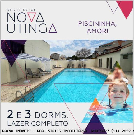 Imagem Apartamento com 3 Quartos à Venda, 63 m² em Jardim Utinga - Santo André