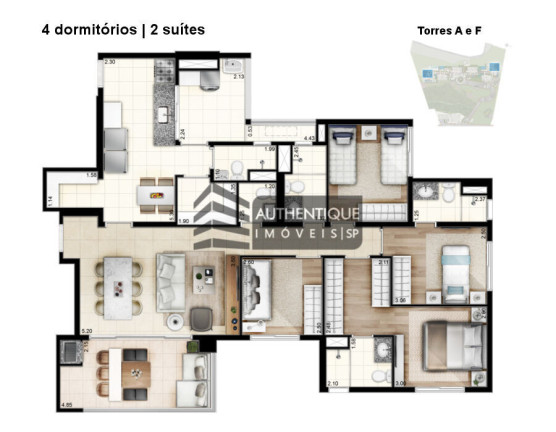 Imagem Apartamento com 3 Quartos à Venda, 90 m² em Morumbi - São Paulo Imagem Apartamento com 3 Quartos à Venda, 90 m² em Morumbi - São Paulo