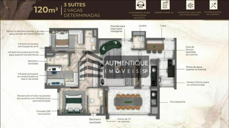 Imagem Apartamento com 3 Quartos à Venda, 184 m² em Nova Campinas - Campinas Imagem Apartamento com 3 Quartos à Venda, 184 m² em Nova Campinas - Campinas