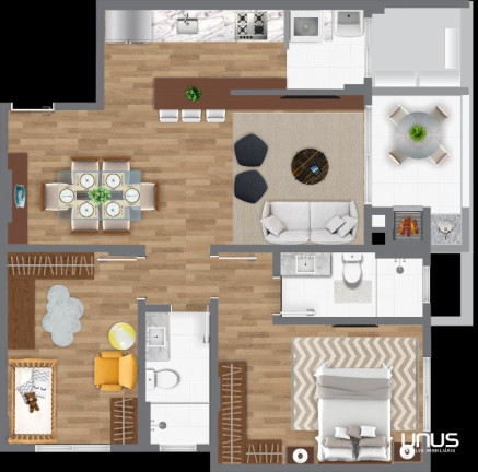 Imagem Apartamento com 2 Quartos à Venda, 75 m² em Barreiros - São José Imagem Apartamento com 2 Quartos à Venda, 75 m² em Barreiros - São José
