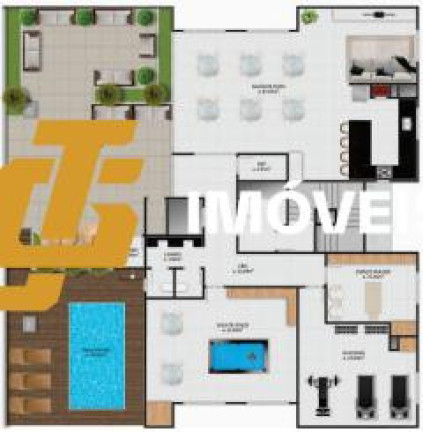 Imagem Apartamento com 2 Quartos à Venda, 71 m² em Tabuleiro - Camboriú