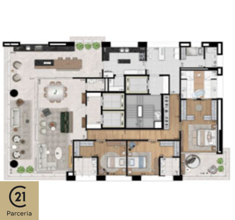 Imagem Apartamento com 4 Quartos à Venda, 335 m² em Itaim Bibi - São Paulo Imagem Apartamento com 4 Quartos à Venda, 335 m² em Itaim Bibi - São Paulo